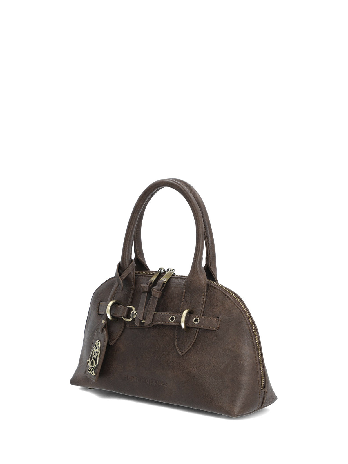 Cartera Ecocuero Mujer Millport Bag Café Hush Puppies