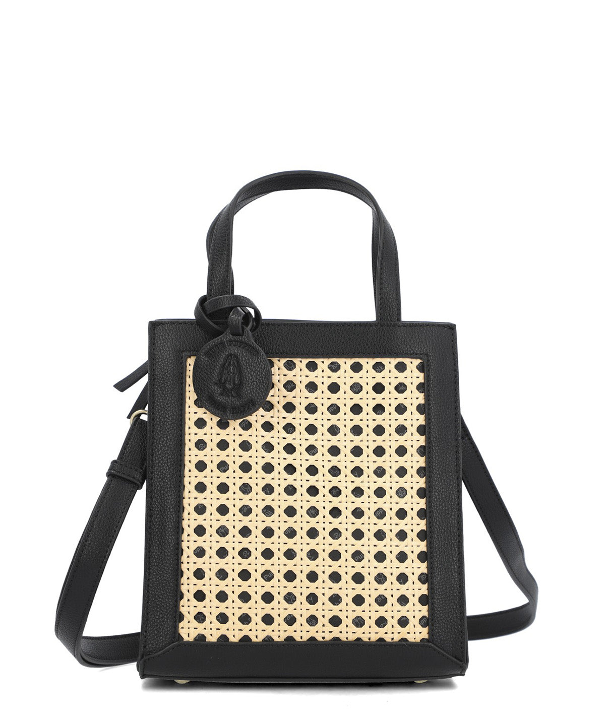 Cartera  Mujer Rattan Bag Negro Hush Puppies