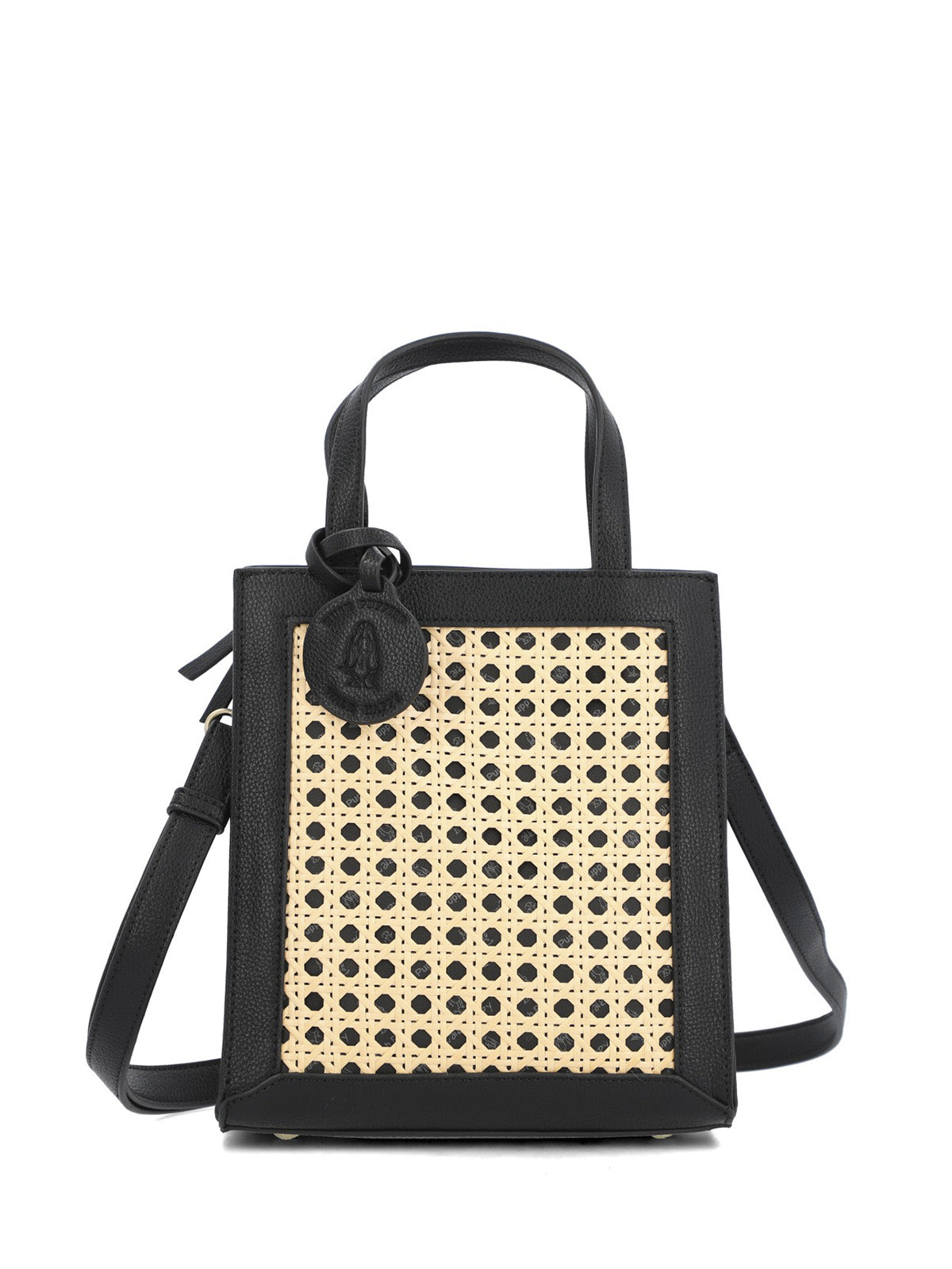 Cartera  Mujer Rattan Bag Negro Hush Puppies