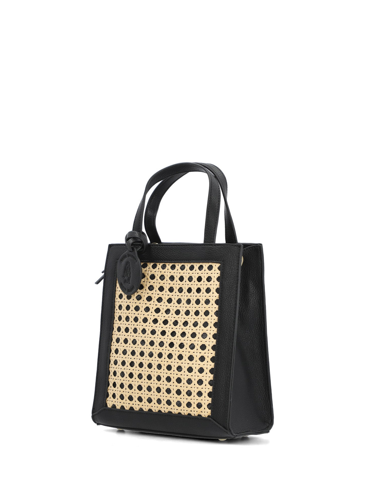 Cartera  Mujer Rattan Bag Negro Hush Puppies
