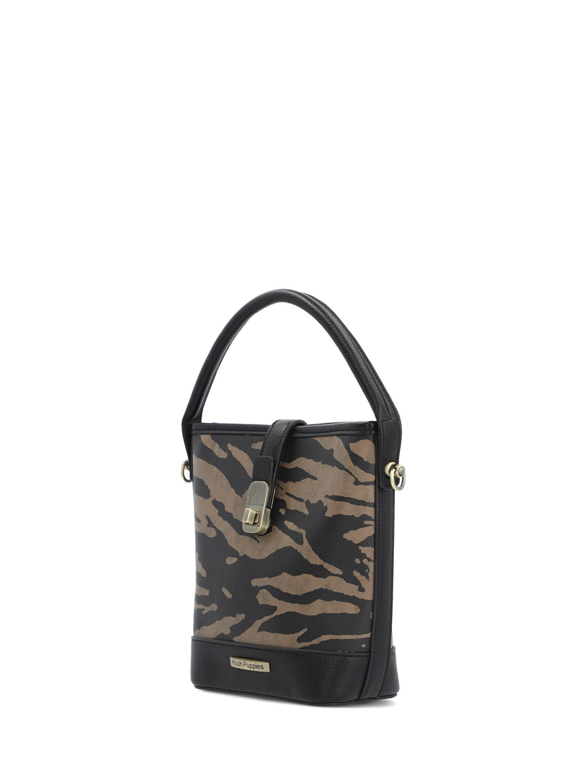 Cartera Ecocuero Mujer Print Cross Multicolor Hush Puppies