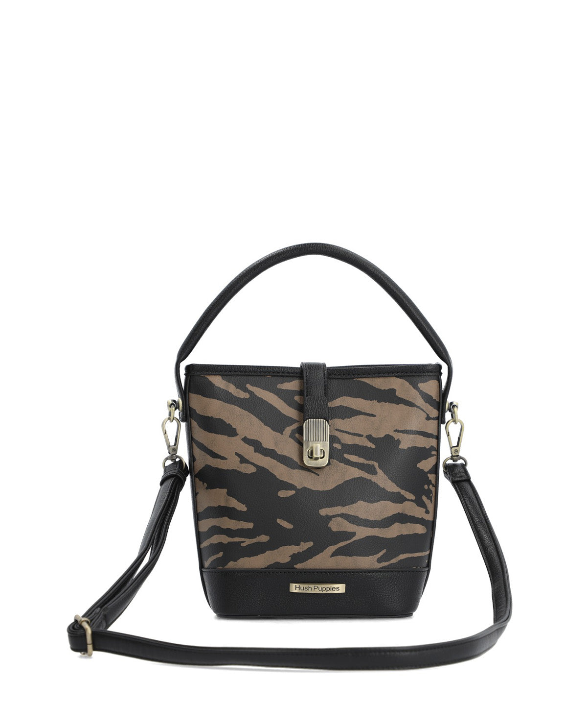 Cartera Ecocuero Mujer Print Cross Multicolor Hush Puppies