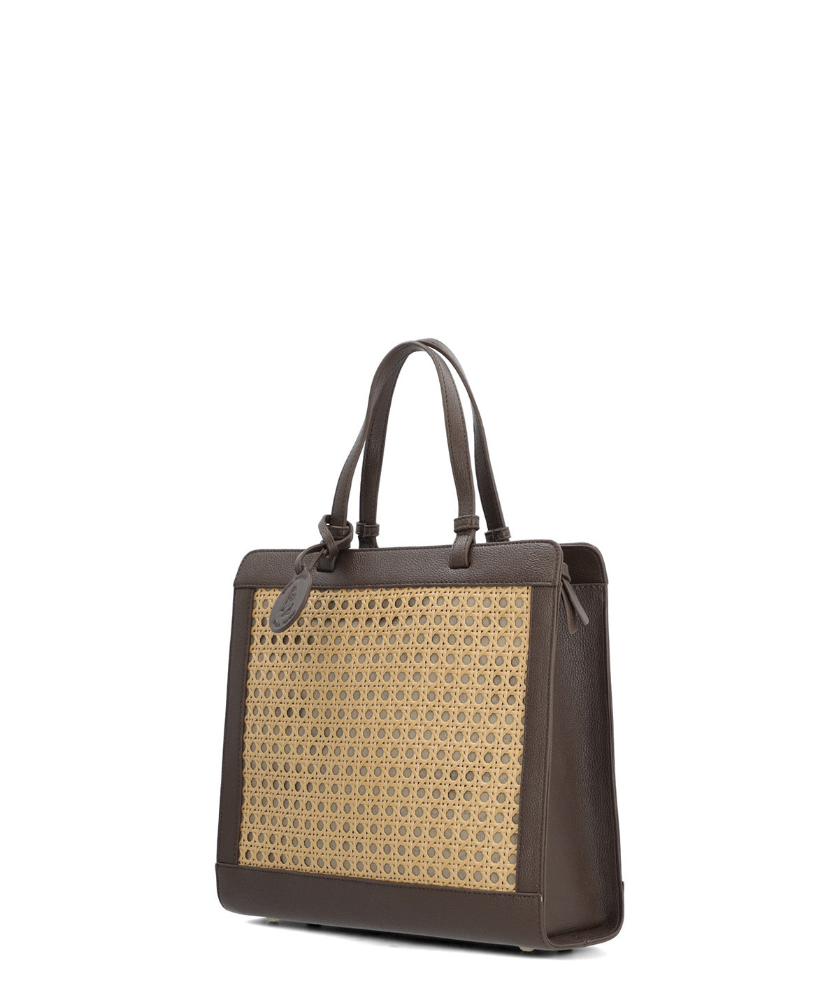 Cartera  Mujer Rattan Tote Café Hush Puppies