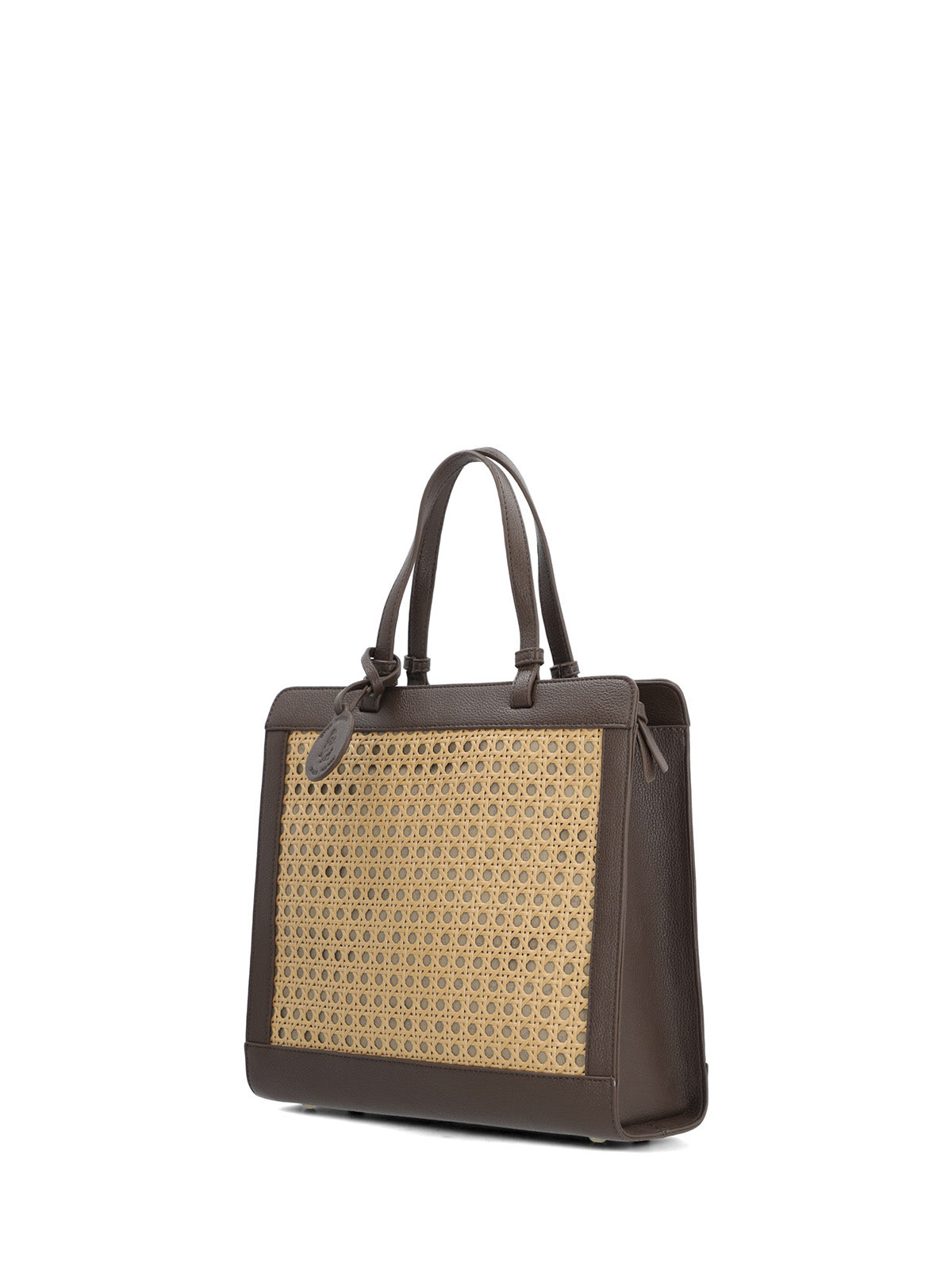 Cartera  Mujer Rattan Tote Café Hush Puppies