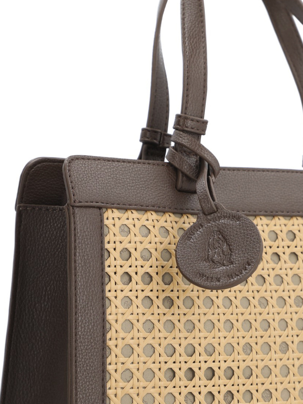 Cartera  Mujer Rattan Tote Café Hush Puppies