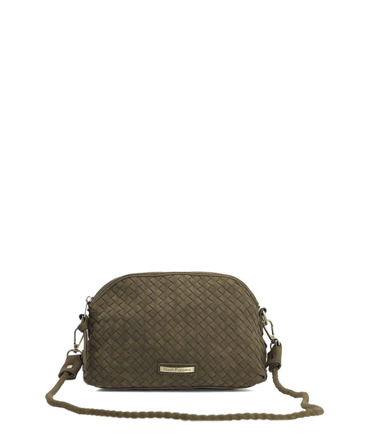 Cartera Ecocuero Mujer Bristol Cross Verde Hush Puppies
