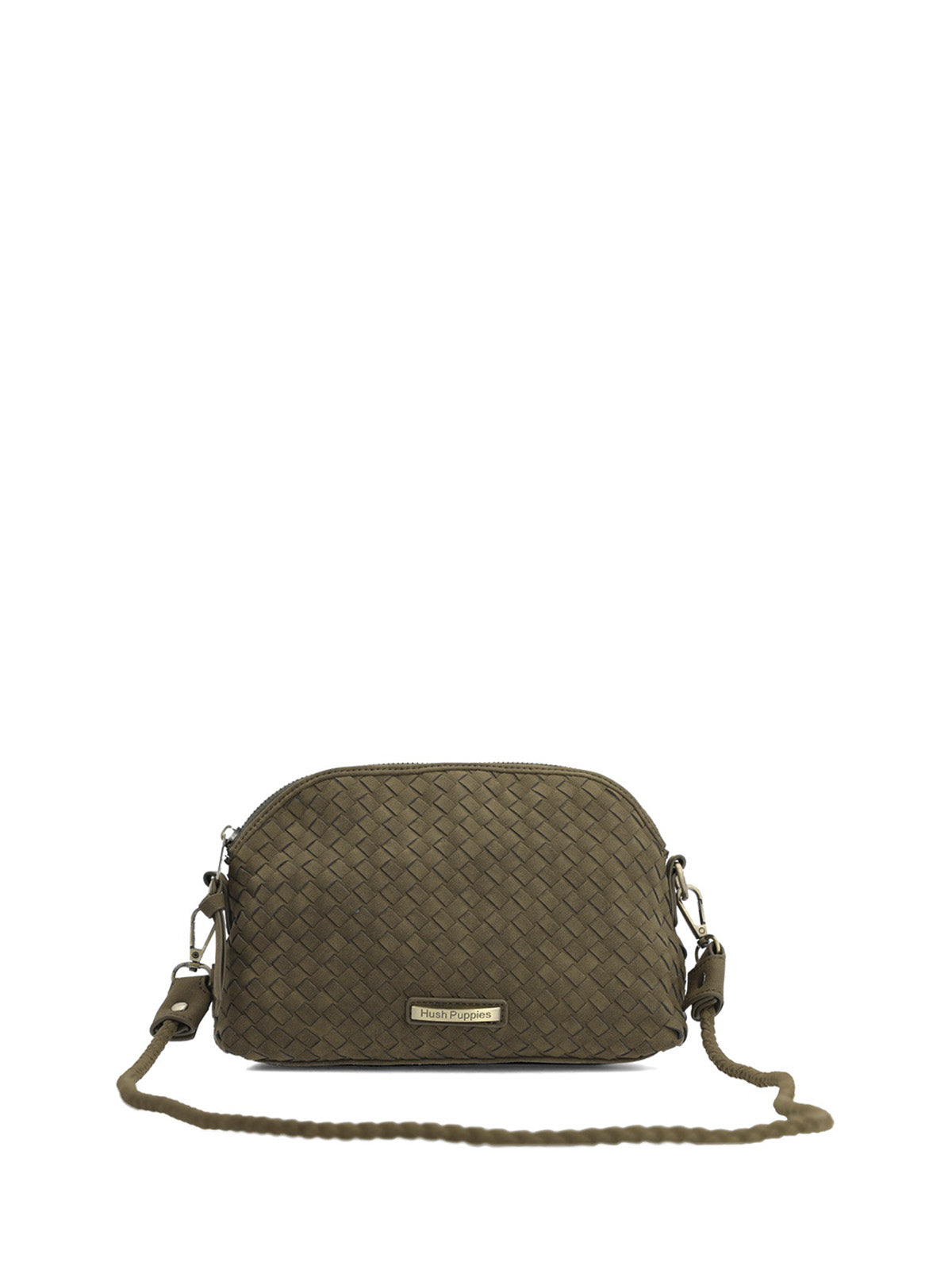Cartera Ecocuero Mujer Bristol Cross Verde Hush Puppies