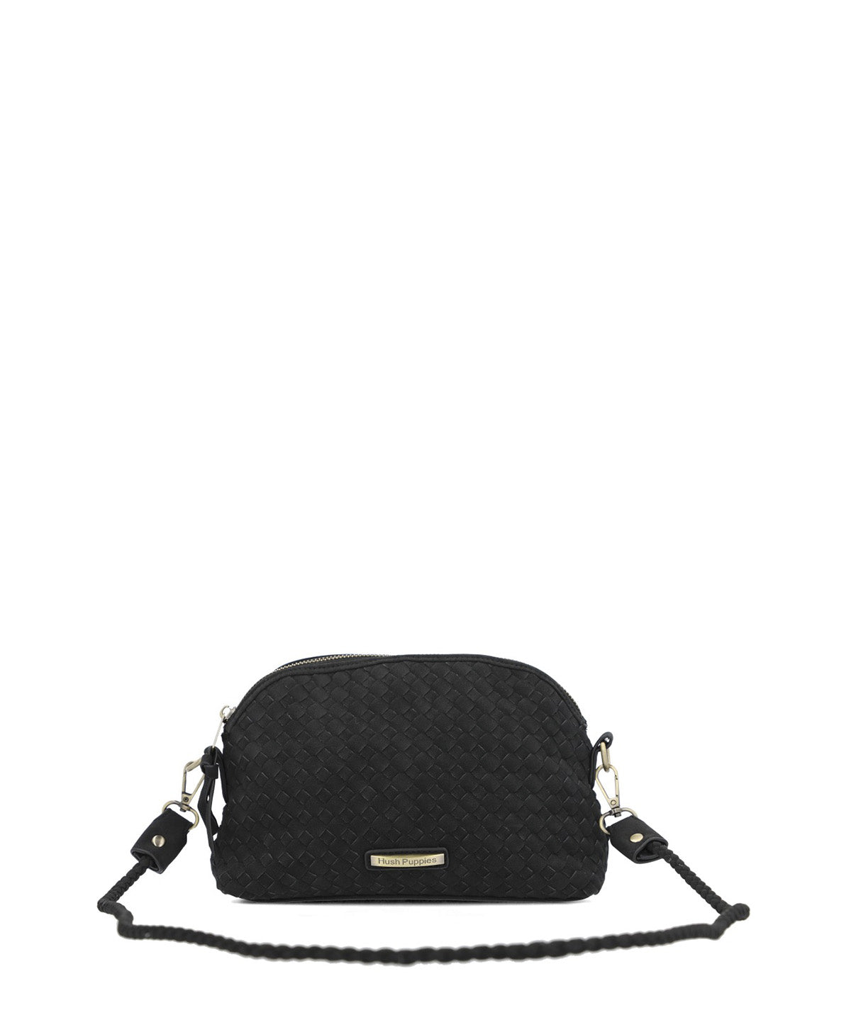 Cartera Ecocuero Mujer Bristol Cross Negro Hush Puppies