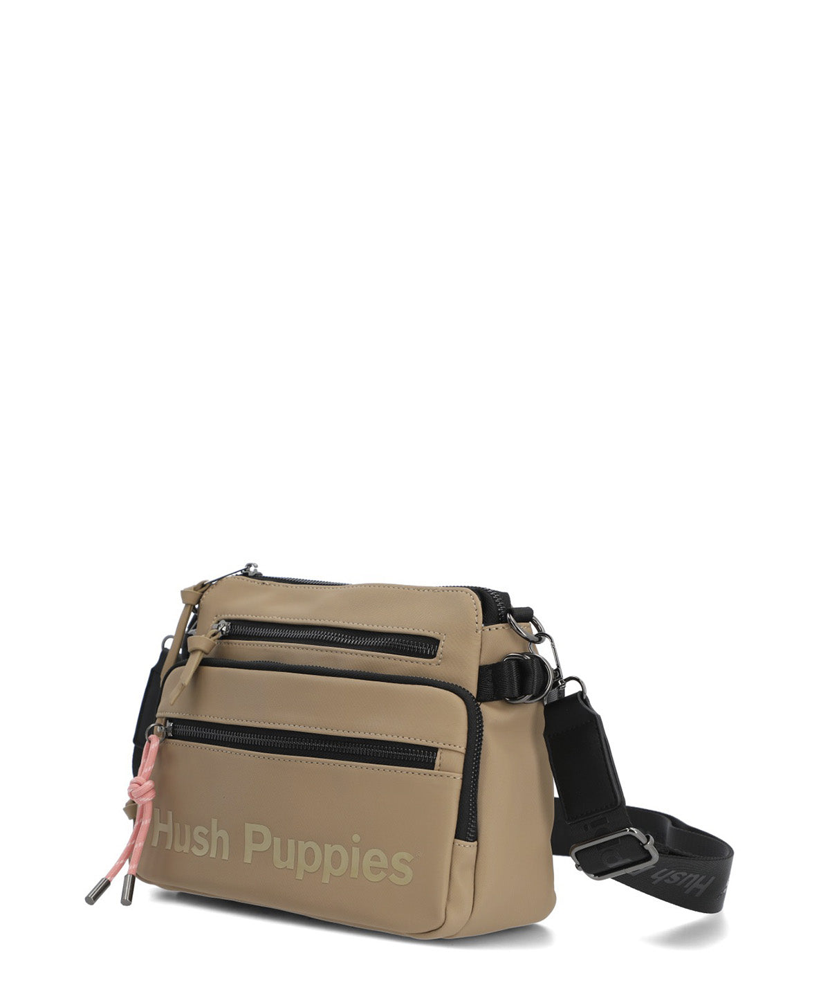 Cartera Ecocuero Mujer Havant Cross Beige/Crudo Hush Puppies