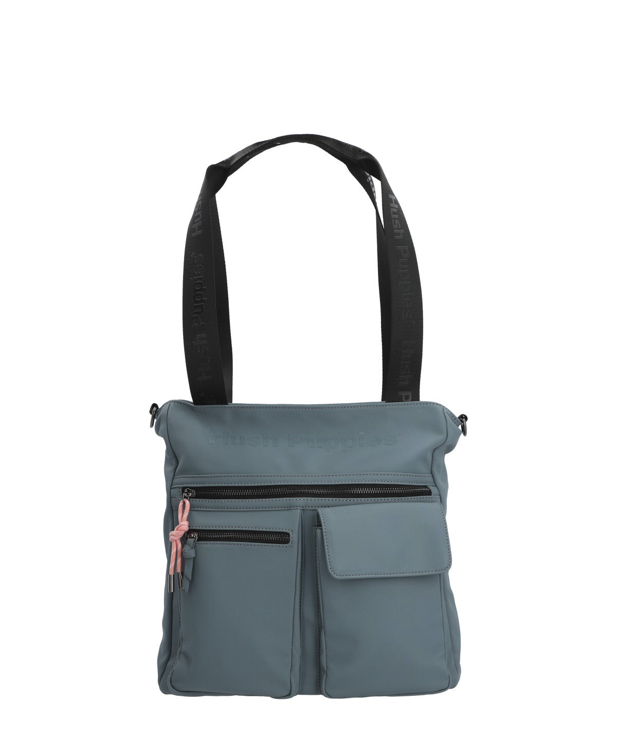 Cartera Ecocuero Mujer Hebden Bag Azul Hush Puppies