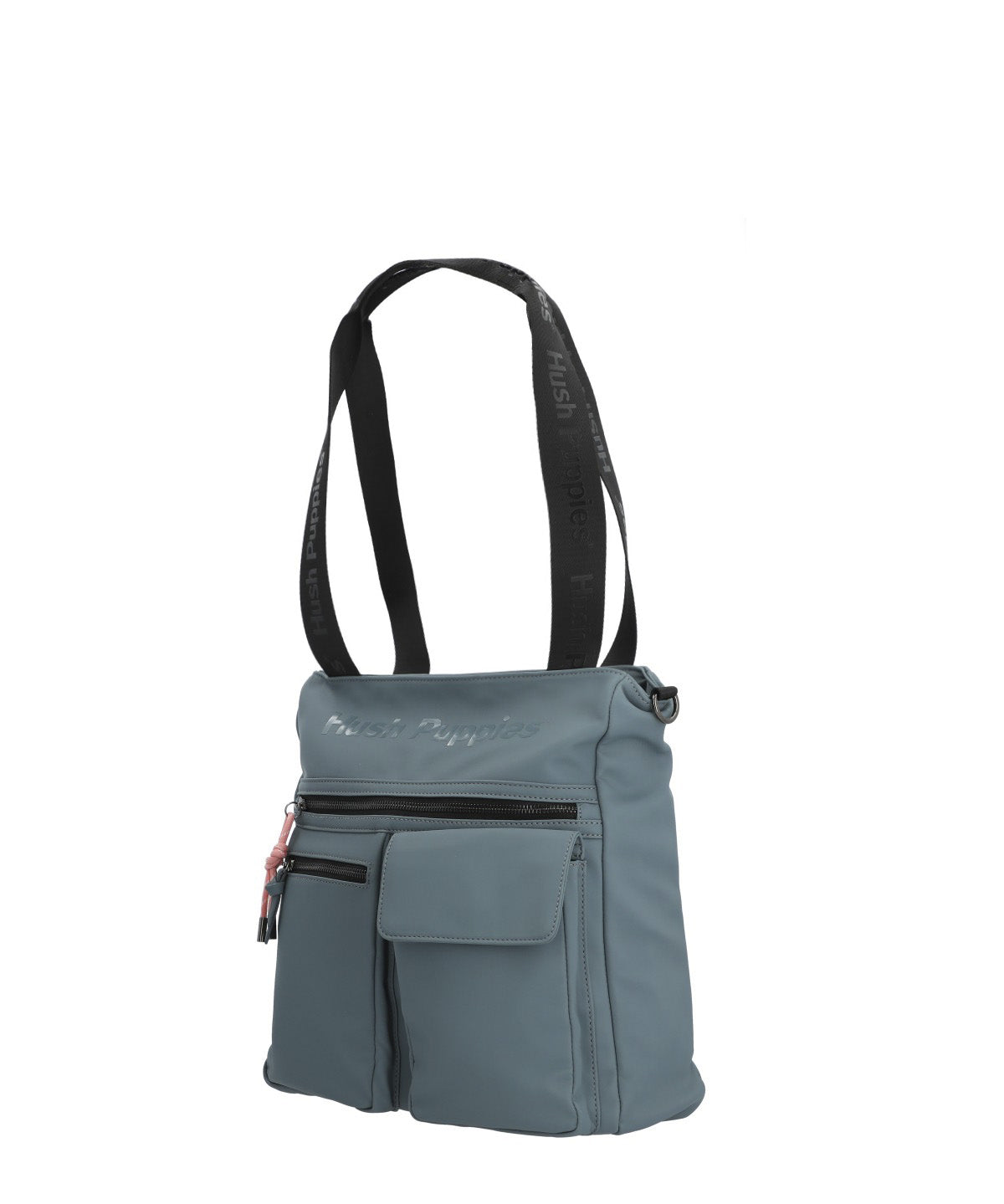 Cartera Ecocuero Mujer Hebden Bag Azul Hush Puppies