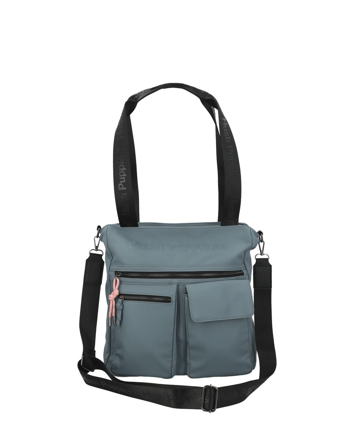 Cartera Ecocuero Mujer Hebden Bag Azul Hush Puppies