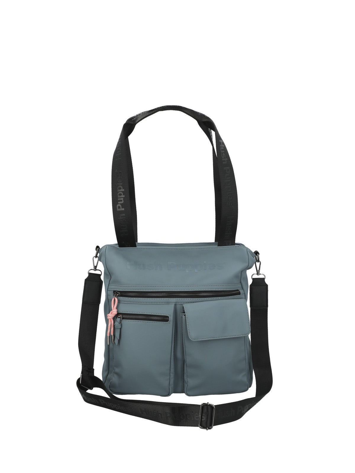 Cartera Ecocuero Mujer Hebden Bag Azul Hush Puppies