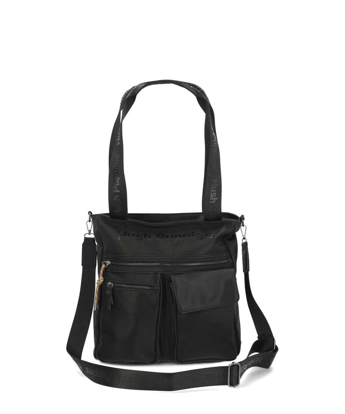 Cartera Ecocuero Mujer Hebden Bag Negro Hush Puppies