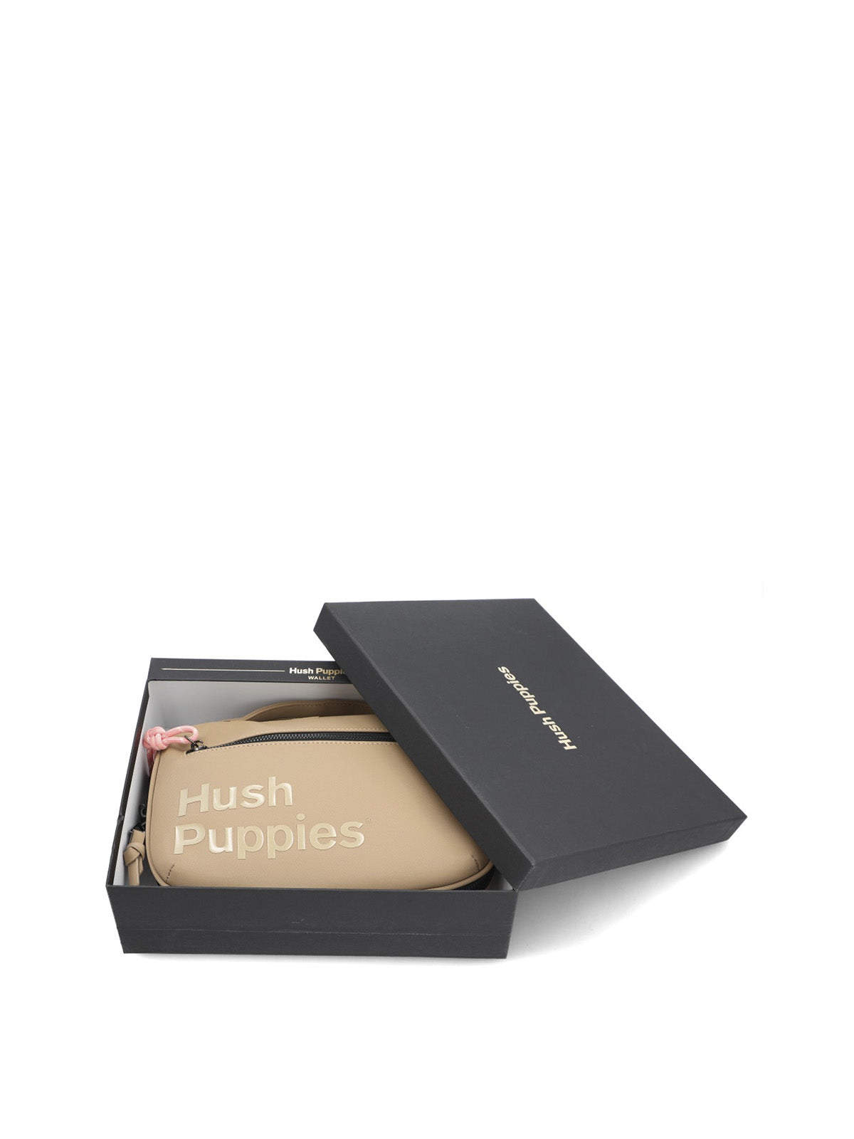 Billetera Ecocuero Mujer Helston Wallet Beige/Crudo Hush Puppies