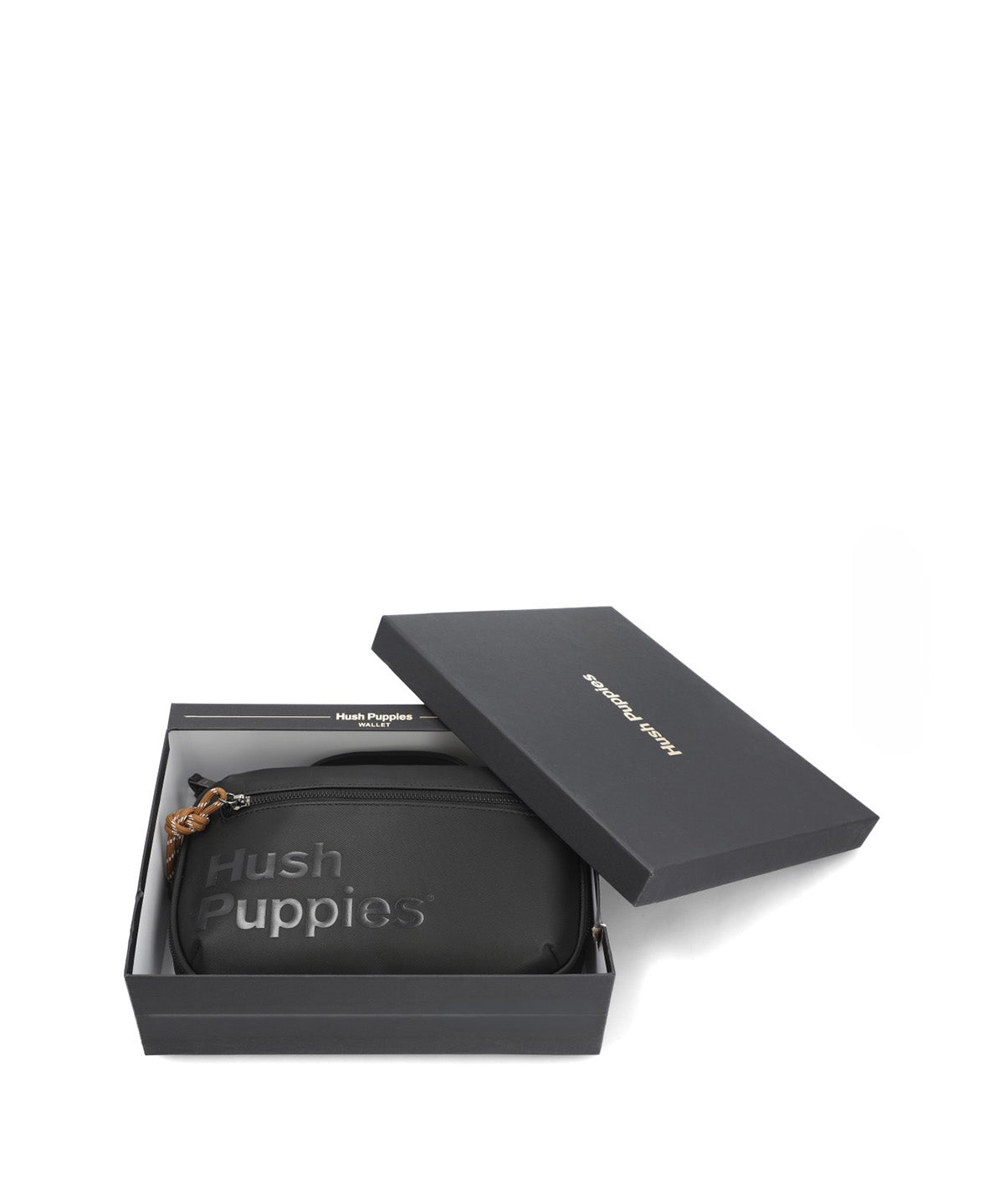 Billetera Ecocuero Mujer Helston Wallet Negro Hush Puppies