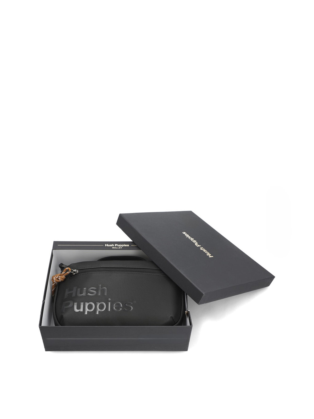 Billetera Ecocuero Mujer Helston Wallet Negro Hush Puppies