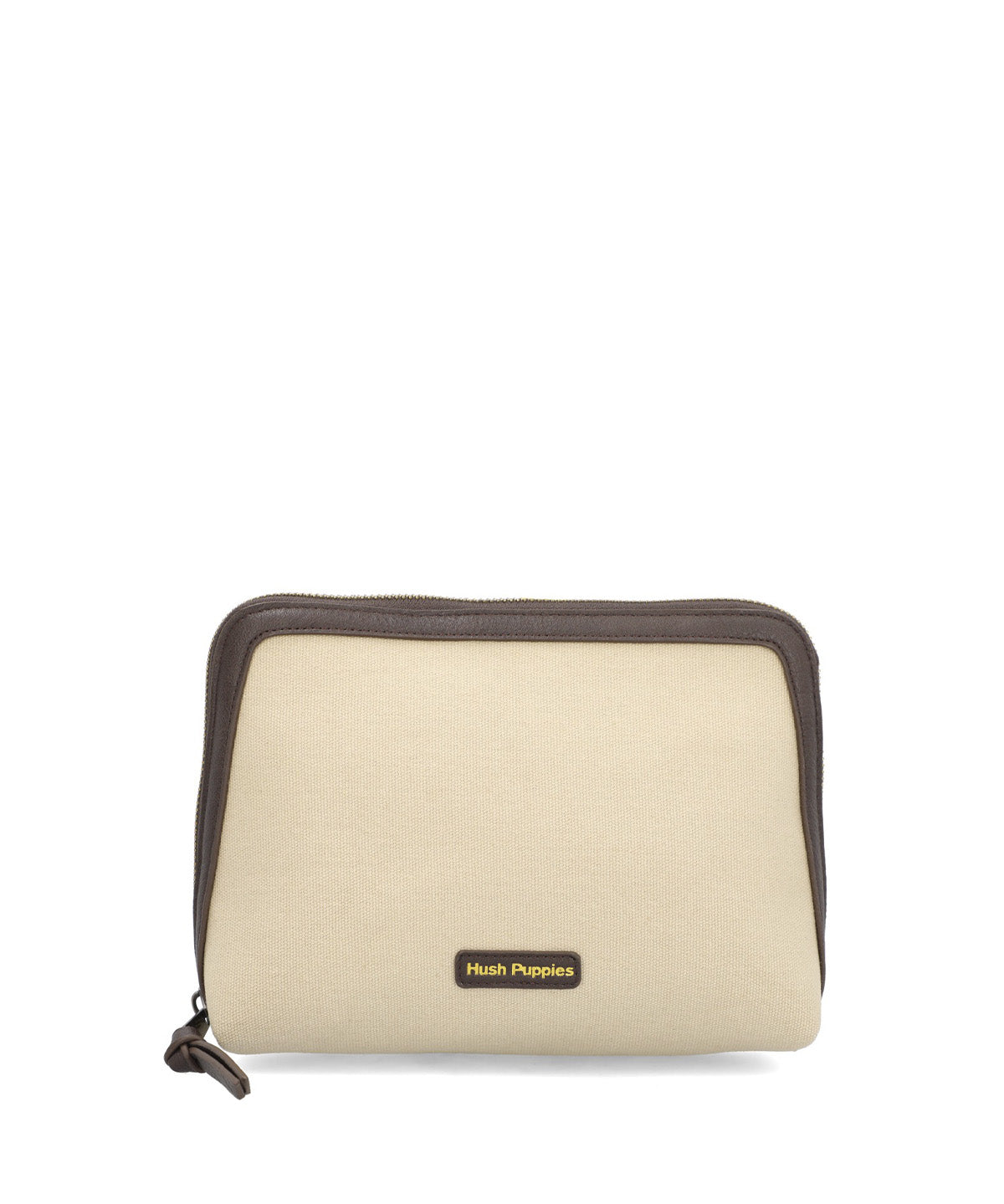 Billetera Ecocuero Mujer Cannok Big Wallet Beige/Crudo Hush Puppies