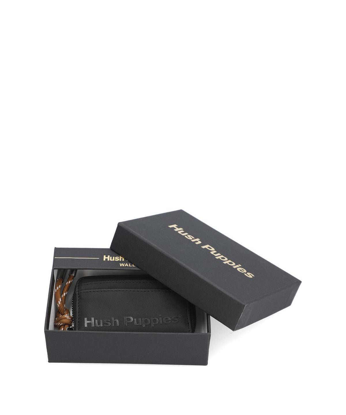 Billetera Ecocuero Mujer Havant Wallet Negro Hush Puppies
