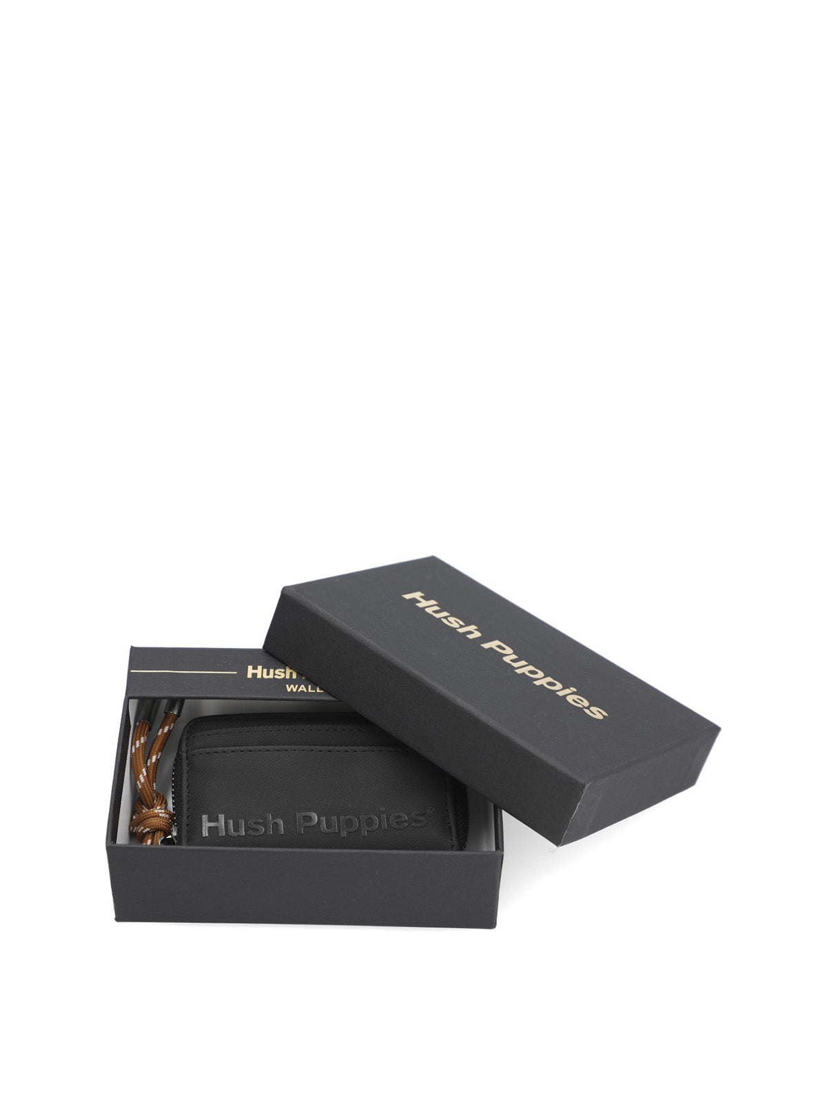 Billetera Ecocuero Mujer Havant Wallet Negro Hush Puppies