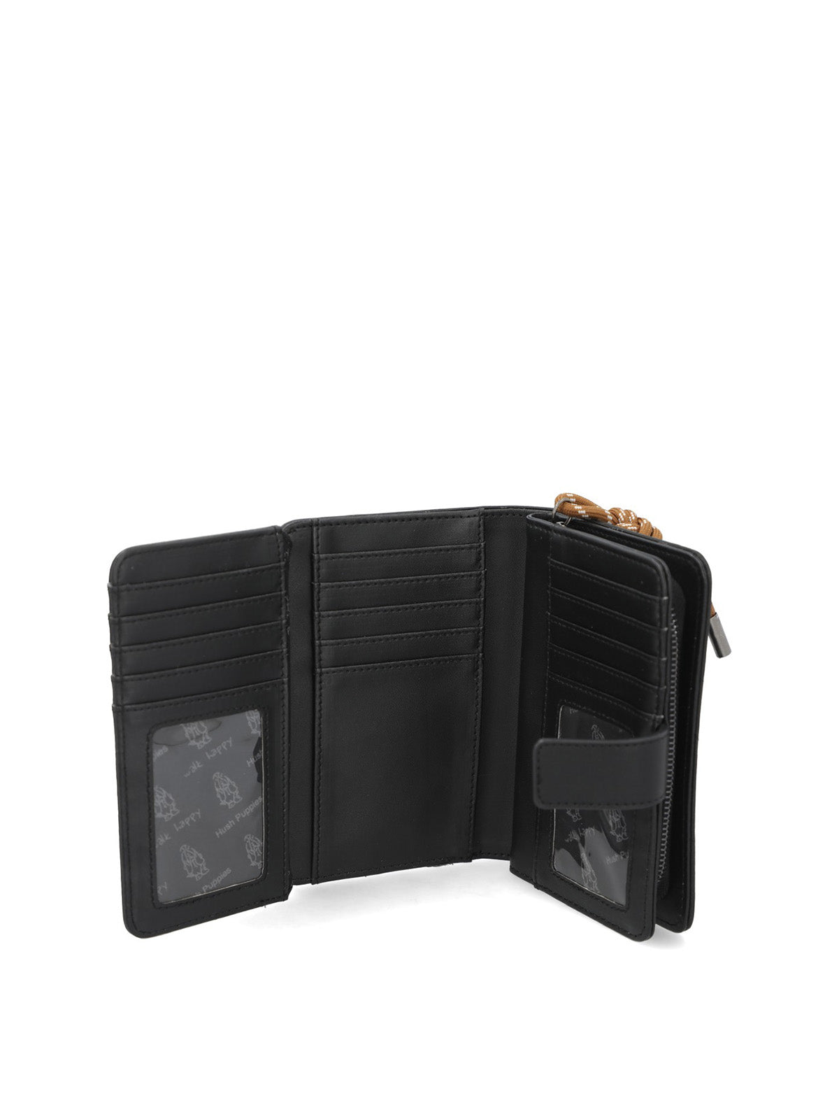 Billetera Ecocuero Mujer Hebden Wallet Negro Hush Puppies