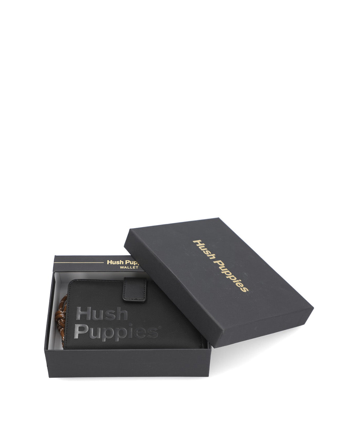 Billetera Ecocuero Mujer Hebden Wallet Negro Hush Puppies