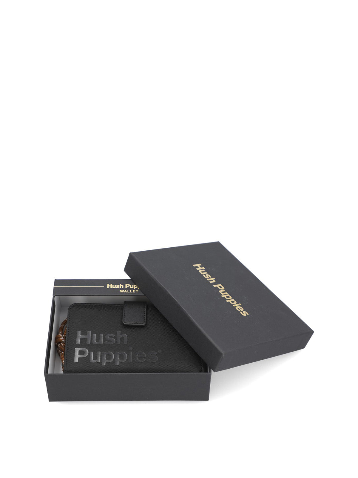 Billetera Ecocuero Mujer Hebden Wallet Negro Hush Puppies