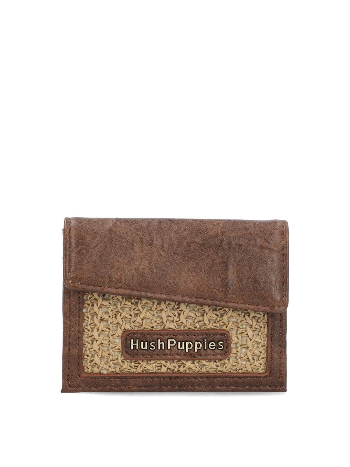 Billetera Ecocuero Mujer Yaxley Wallet Café Hush Puppies