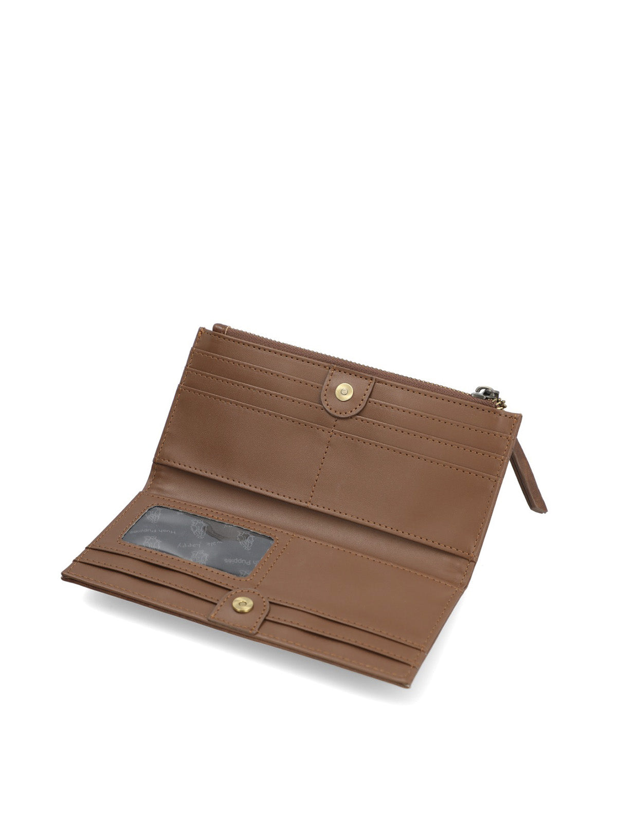 Billetera Ecocuero Mujer York Wallet Café Hush Puppies