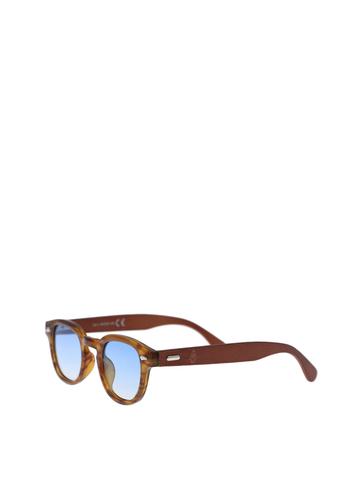 Anteojos Madera Unisex Hp Rye Glasses Café Hush Puppies