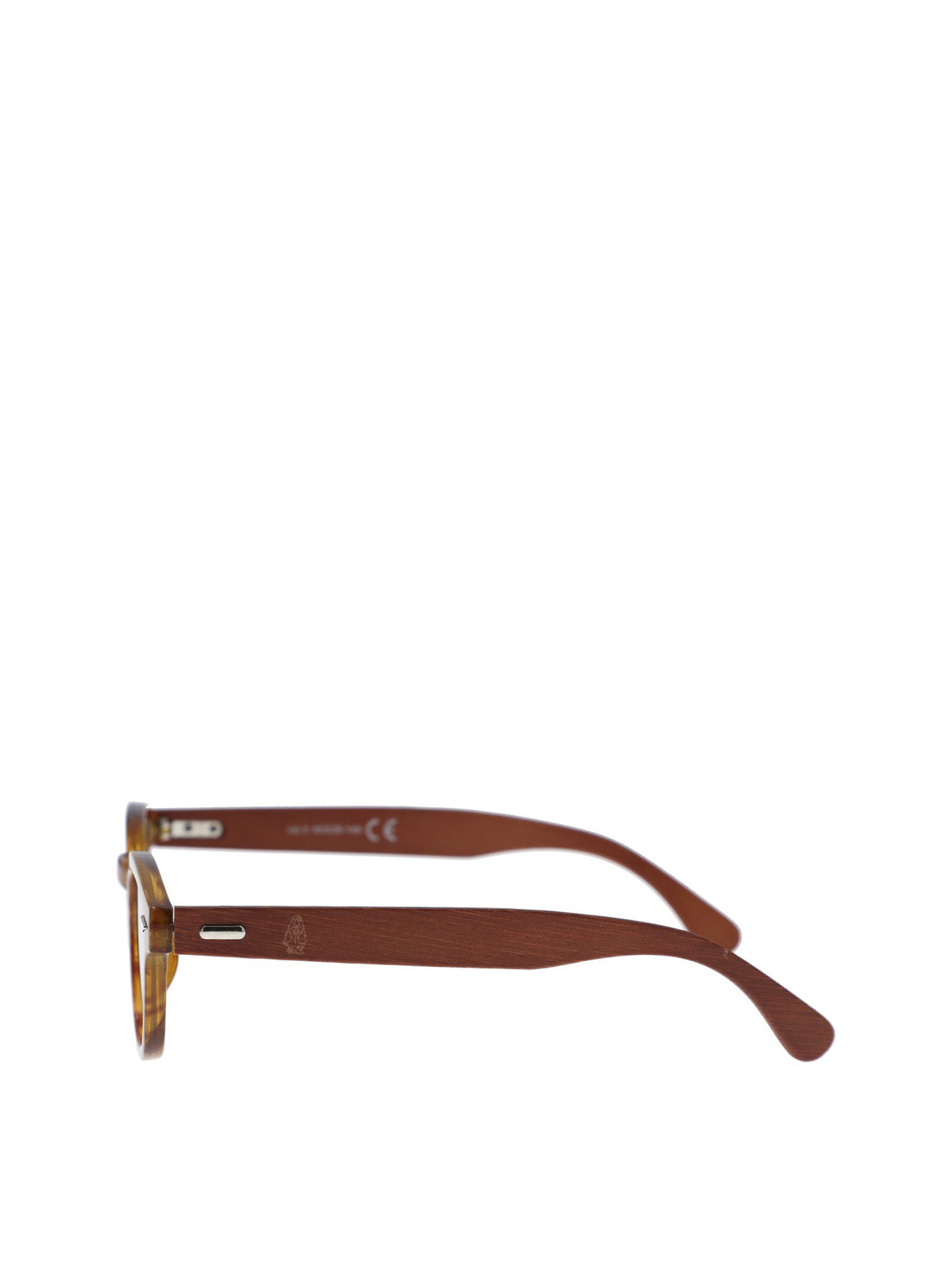 Anteojos Madera Unisex Hp Rye Glasses Café Hush Puppies