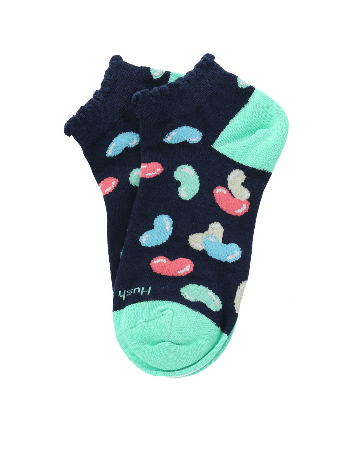 Calcetin Algodón Mujer Ped St Candy Azul Hush Puppies | Hush Puppies