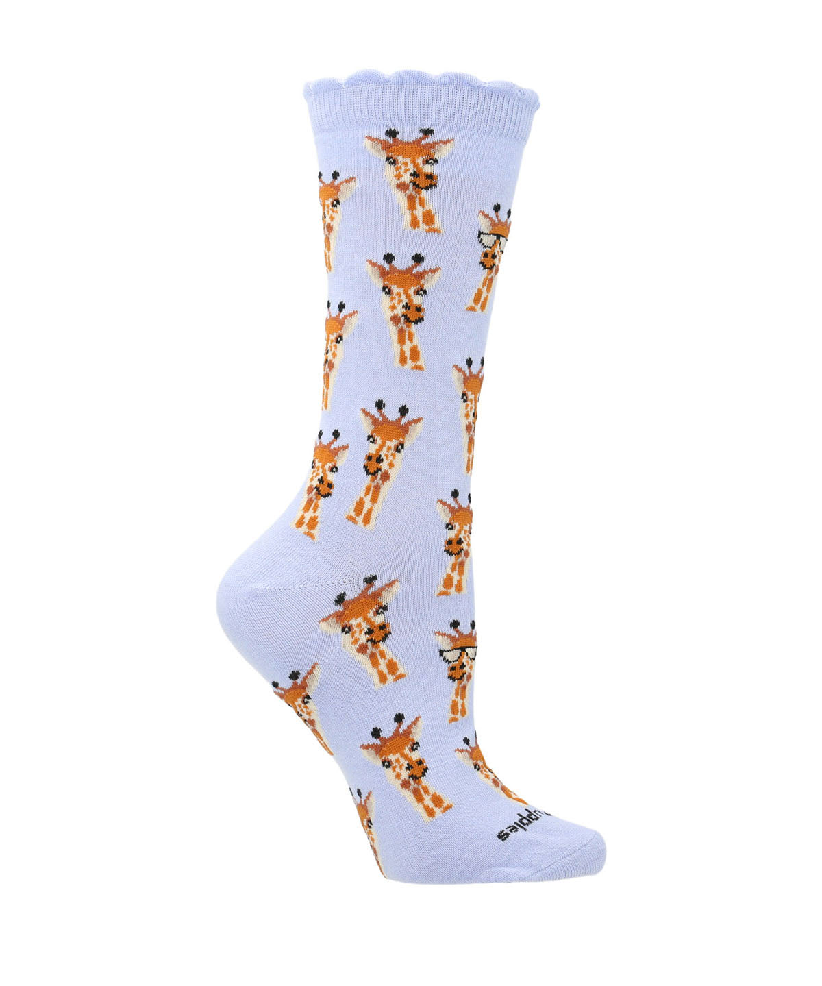 Calcetin Algodón Mujer C St Giraffe Azul Hush Puppies | Hush Puppies