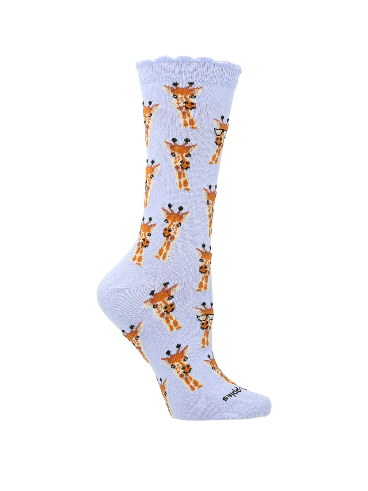 Calcetin Algodón Mujer C St Giraffe Azul Hush Puppies | Hush Puppies