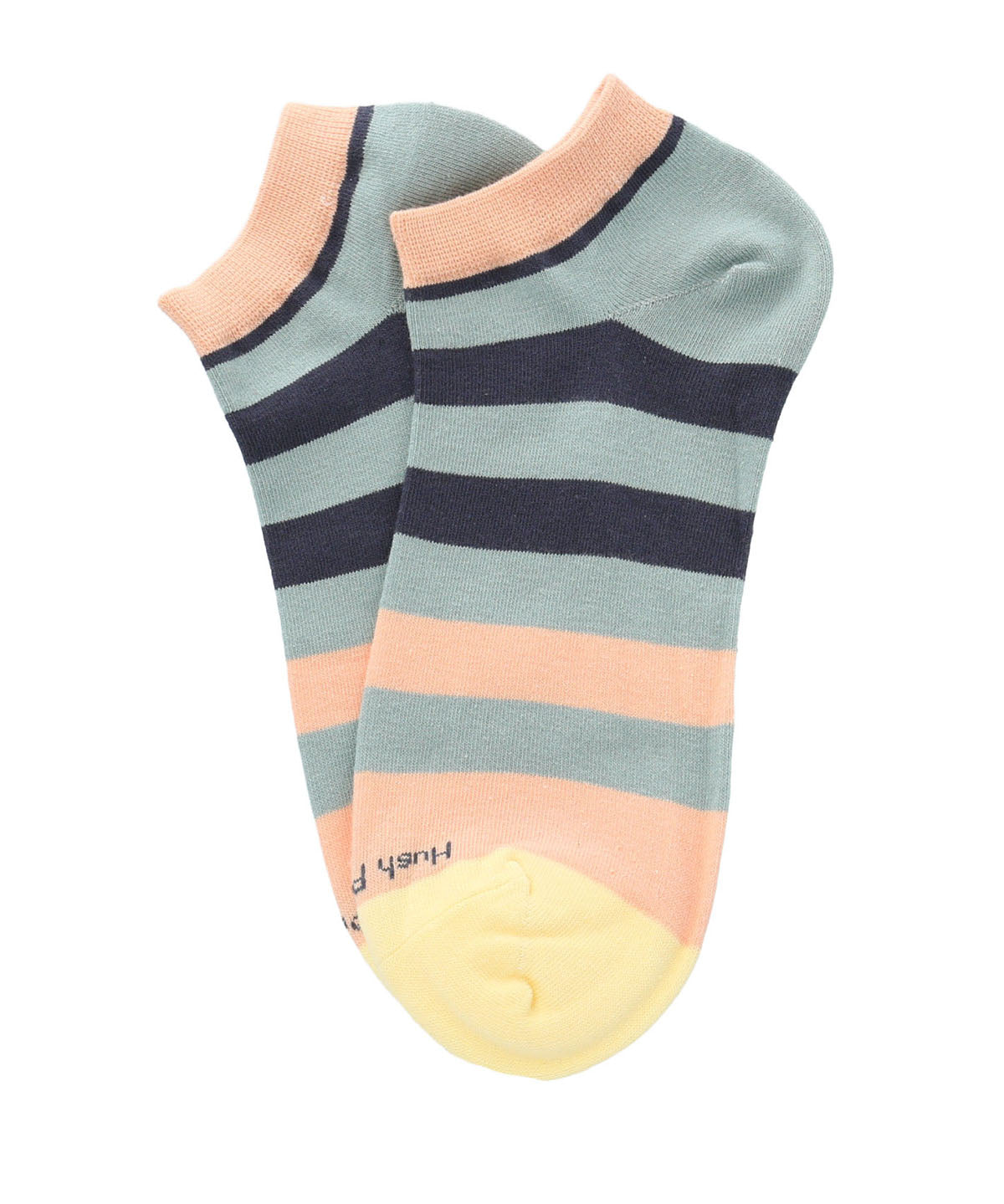 Calcetin Algodón Mujer Ped Block Azul Hush Puppies | Hush Puppies