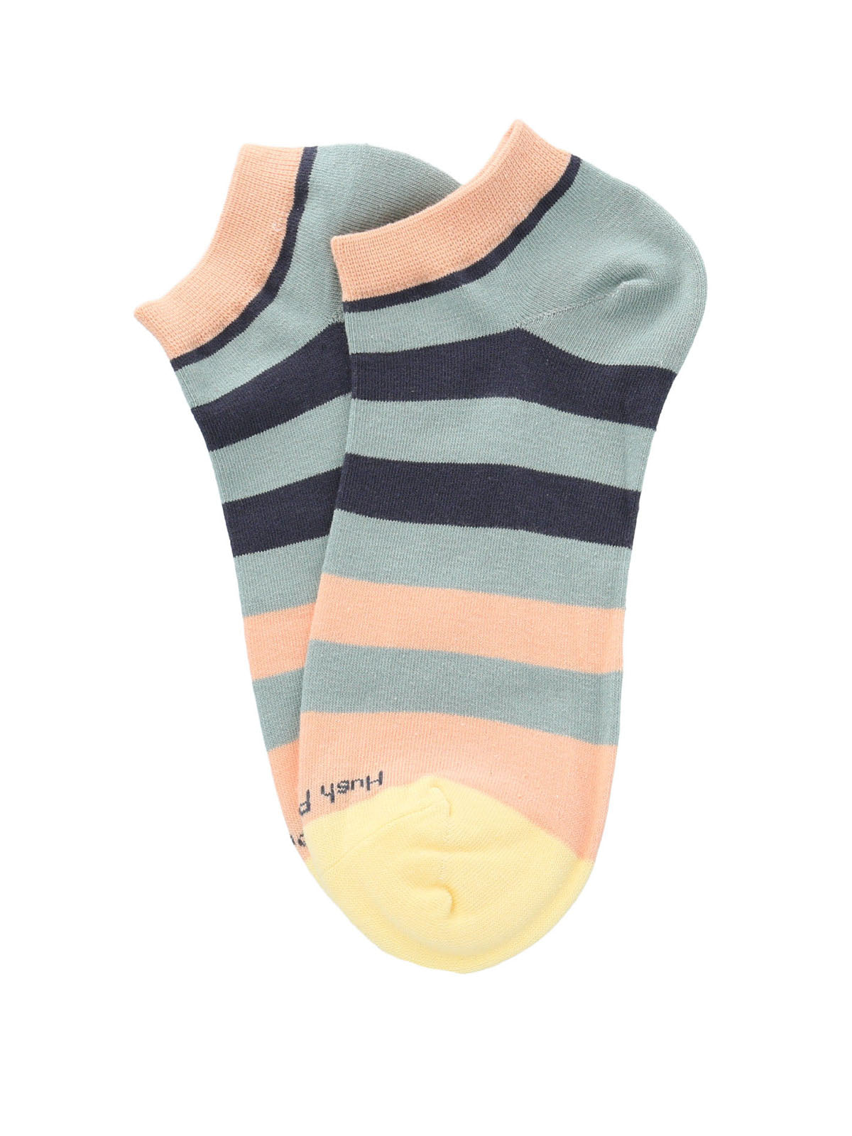 Calcetin Algodón Mujer Ped Block Azul Hush Puppies | Hush Puppies