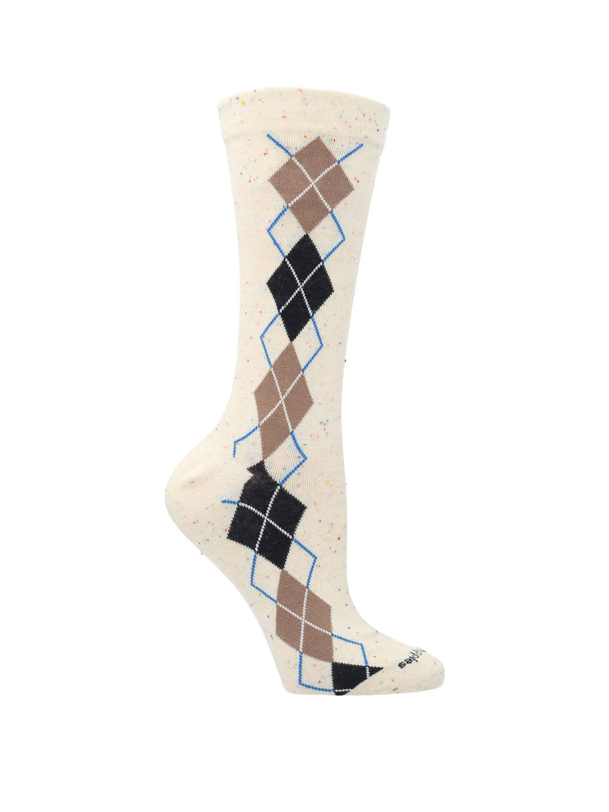 Calcetin Algodón Mujer C Rombi Beige/Crudo Hush Puppies | Hush Puppies