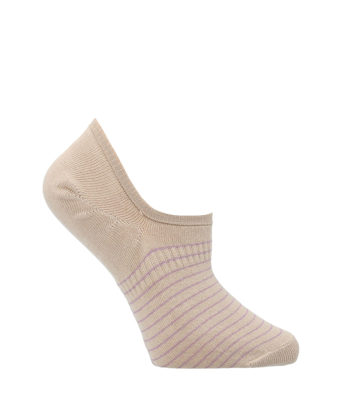 Calcetin Algodón Mujer Inv Stripes Beige/Crudo Hush Puppies | Hush Puppies