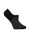 Calcetin Algodón Mujer Inv Stripes Negro Hush Puppies | Hush Puppies