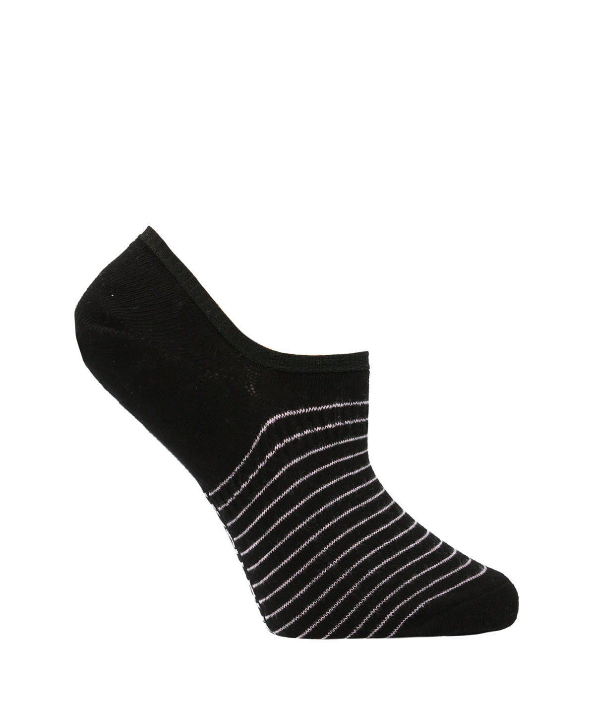 Calcetin Algodón Mujer Inv Stripes Negro Hush Puppies | Hush Puppies