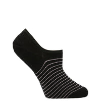 Calcetin Algodón Mujer Inv Stripes Negro Hush Puppies | Hush Puppies