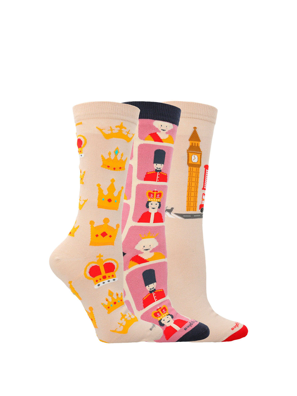 Calcetin Algodón Mujer Pack Gift Uk Multicolor Hush Puppies | Hush Puppies