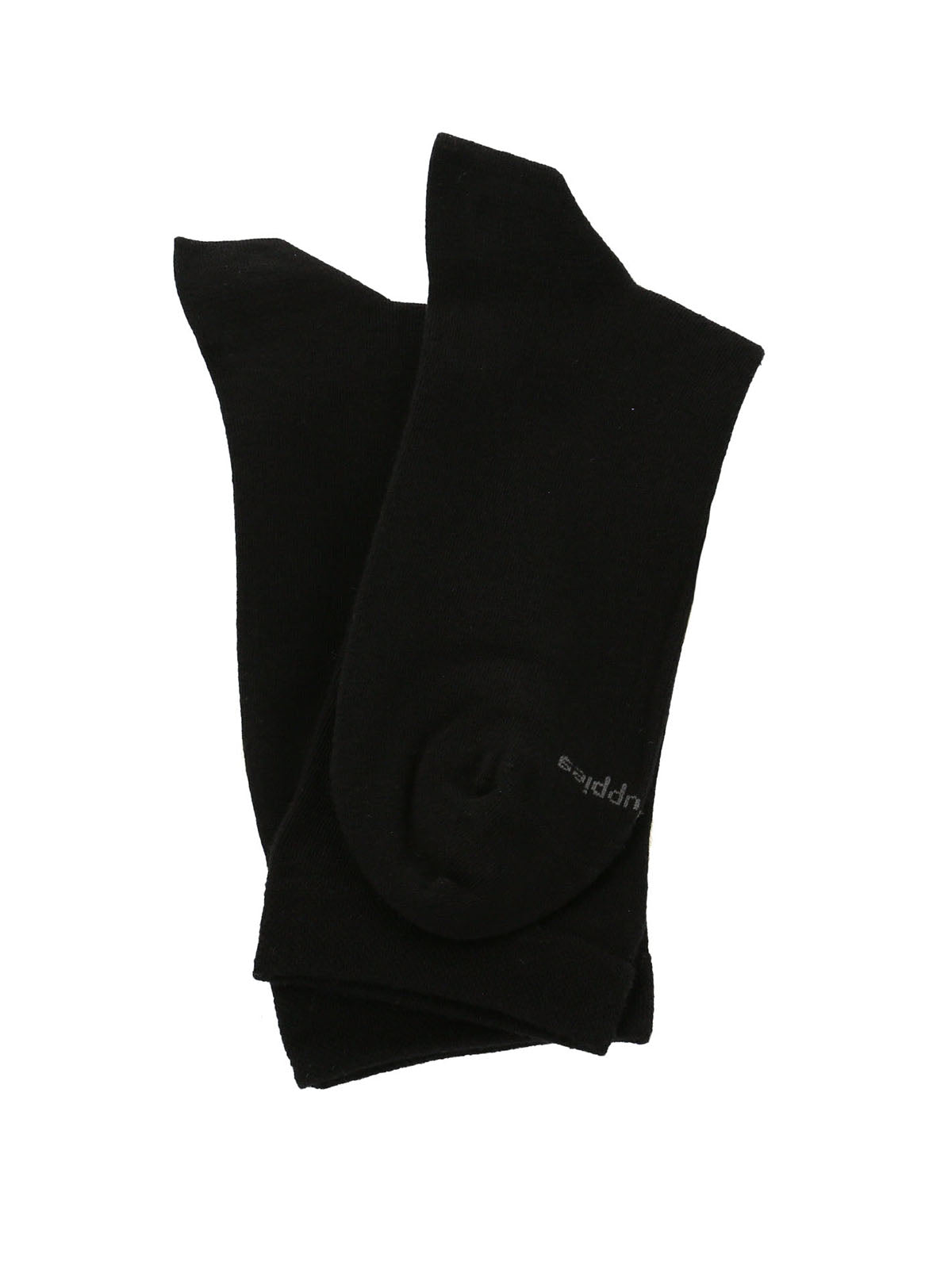 Calcetin Algodón Mujer C Cuff Plain Negro Hush Puppies | Hush Puppies