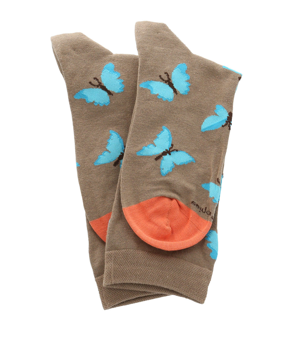 Calcetin Algodón Mujer C Cuff Butterfl Café Hush Puppies | Hush Puppies