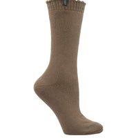 Calcetin Algodón Mujer Heavy Simple Café Hush Puppies | Hush Puppies