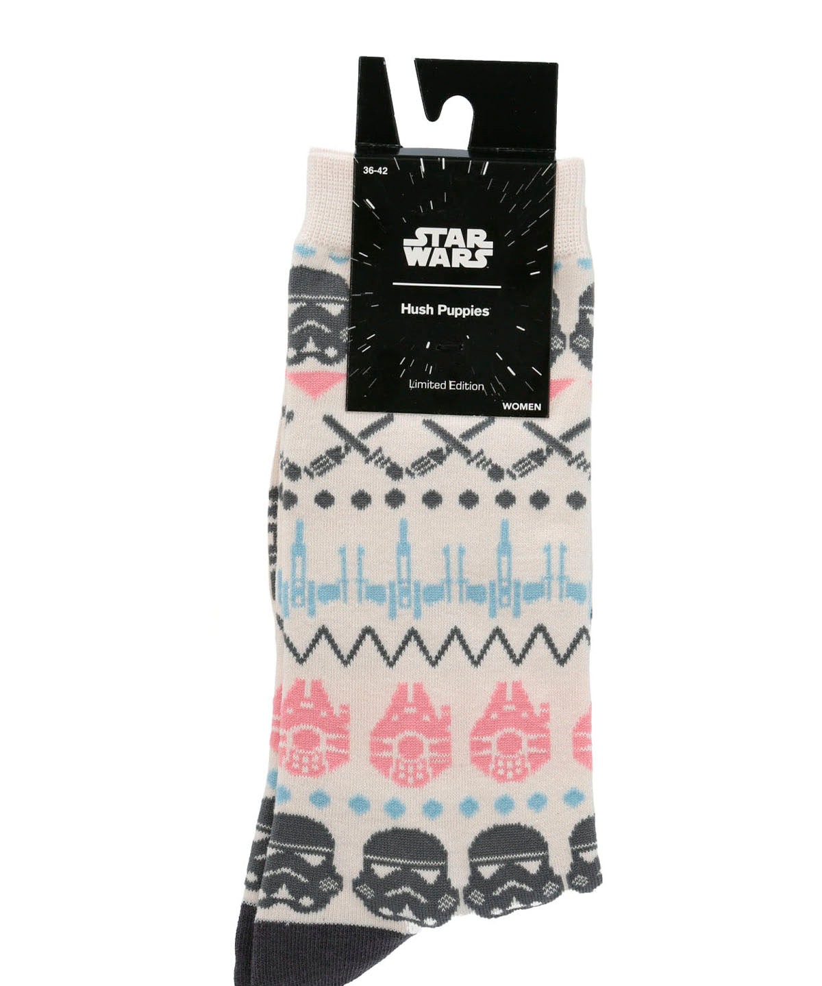 Calcetin Algodón Mujer Star Wars W All Beige/Crudo Hush Puppies | Hush Puppies