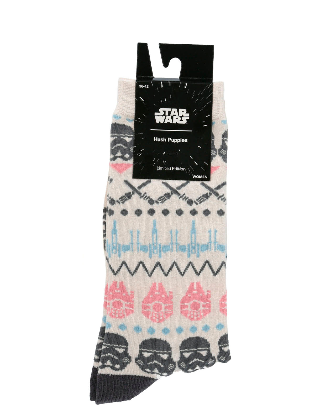 Calcetin Algodón Mujer Star Wars W All Beige/Crudo Hush Puppies | Hush Puppies