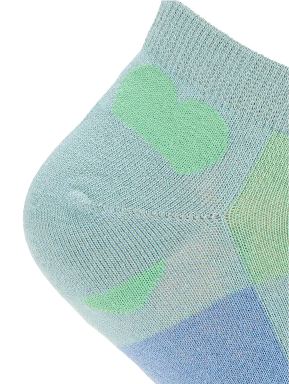 Calcetin Algodón Mujer Ped Heart Azul Hush Puppies