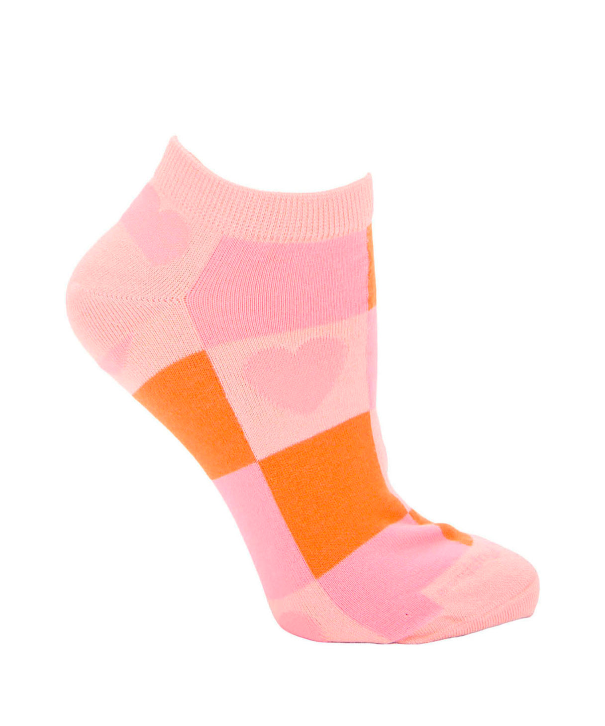 Calcetin Algodón Mujer Ped Heart Rosado Hush Puppies