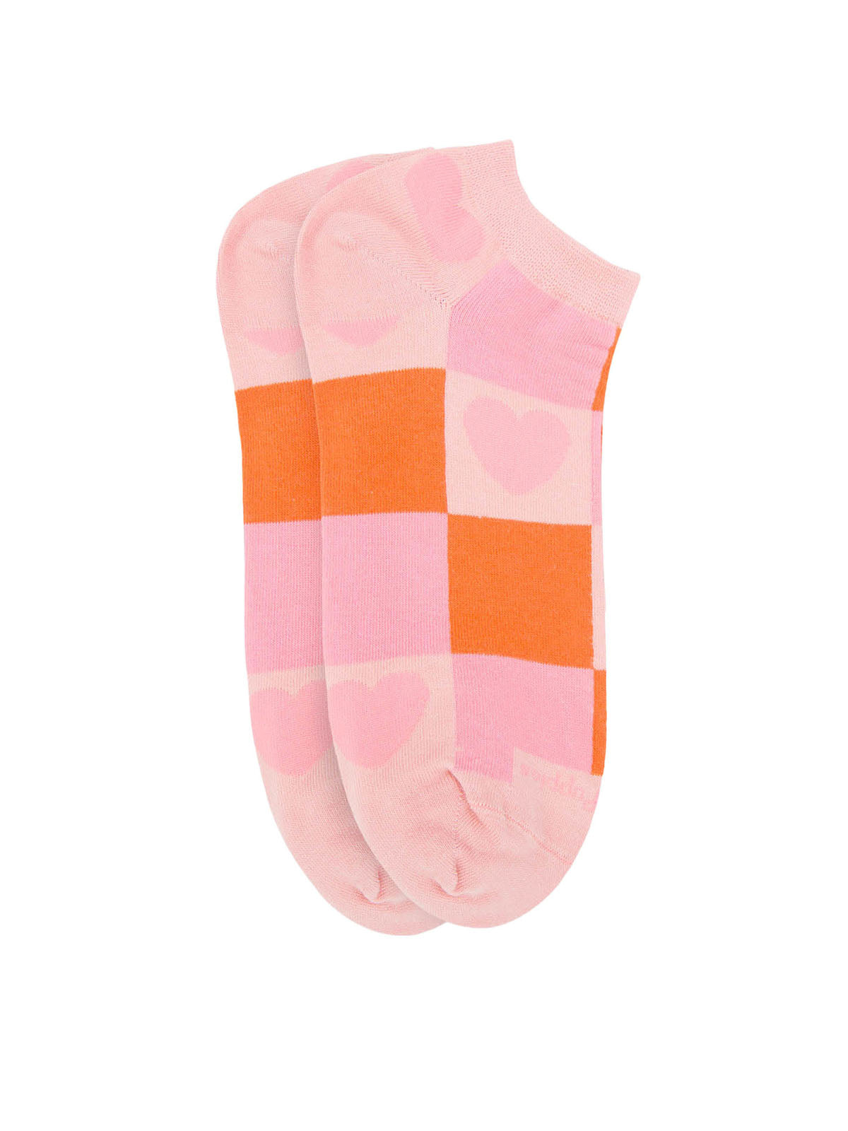 Calcetin Algodón Mujer Ped Heart Rosado Hush Puppies